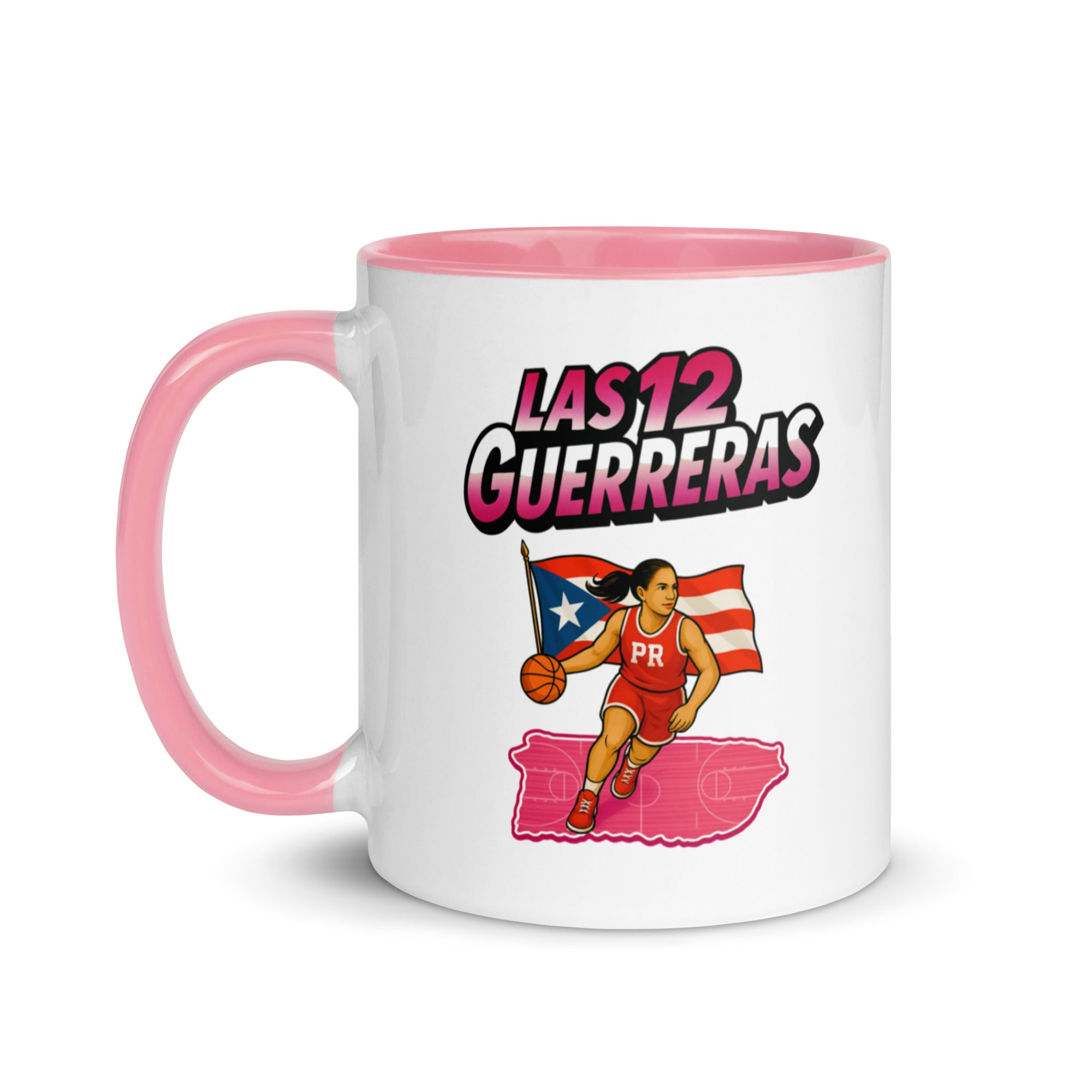 EDICION ESPECIAL: LAS 12 GUERRERAS Mug with Color Inside – MILLO